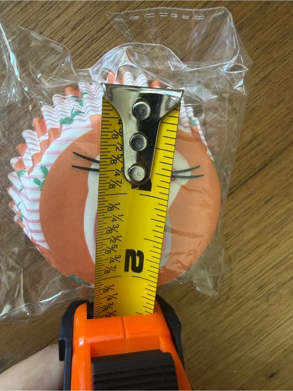 Hobby Lobby Orange Bunny Cupcake Kit with Carrot Picks